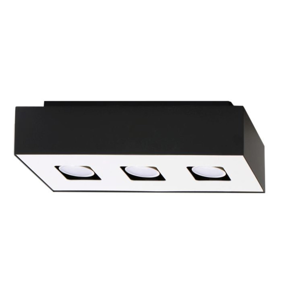 Mono - 3 Schwarze Deckenleuchte