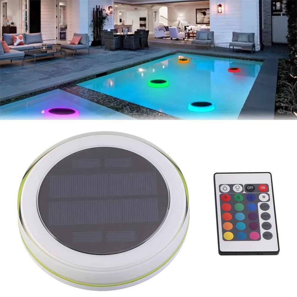 Harmona - Solarbetriebene, schwimmende RGB-Poolleuchte mit