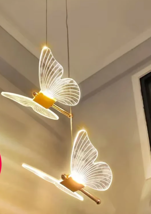 Schmetterlingsdesign - LED-Pendelleuchte,