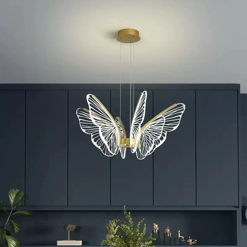 Nimbus - LED-Schmetterlings-Pendelleuchte, dimmbar