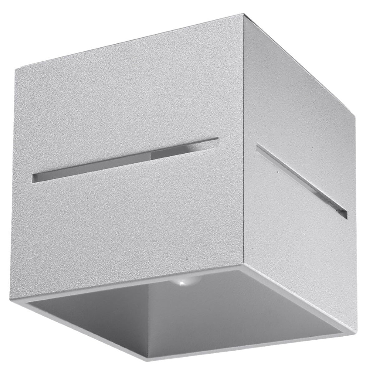 Lobo - Deckenleuchte aus grauem Aluminium