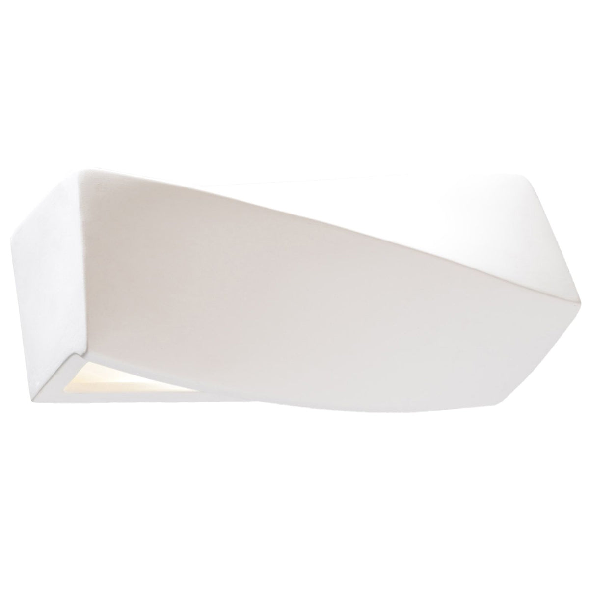 SIGMA - MINI Keramik-Wandleuchte, mattweiß