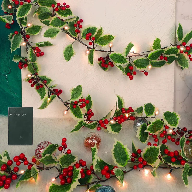 Girla - 2 m lange LED-Weihnachtsgirlande