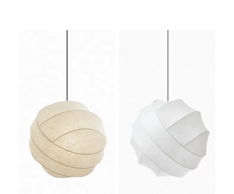 Wabi - Sabi Seiden-Hängelampe mit E27 & LED inklusive