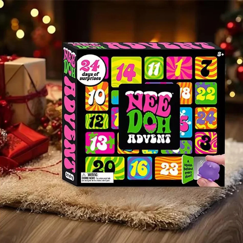 NeedohAdvent – Adventskalender mit 24 Quetschspielzeugen und täglichen Überraschungen
