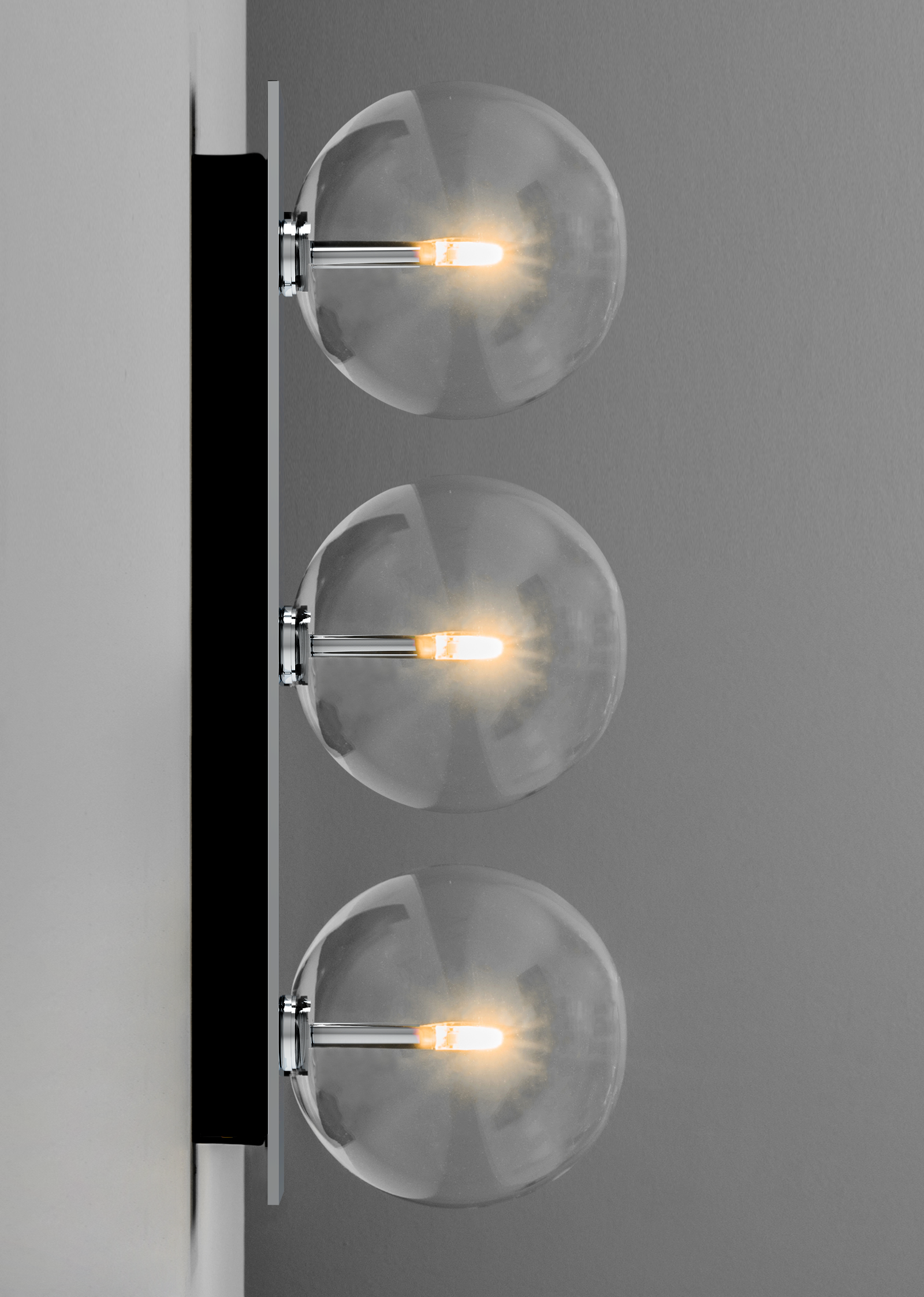 Schwung - Lighting - Oslo Dreifachleuchte aus Metall und