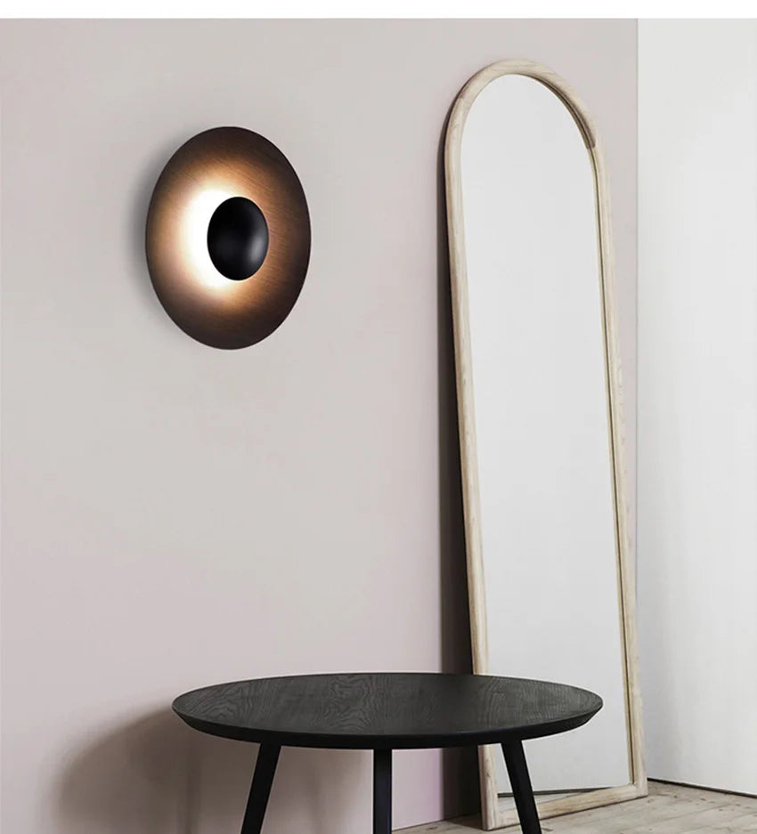 Lumera - Runde LED-Wandleuchte im skandinavischen Design