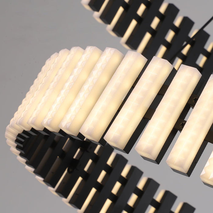 Celira - LED-Kronleuchter-Pendelleuchte im Karussell-Design