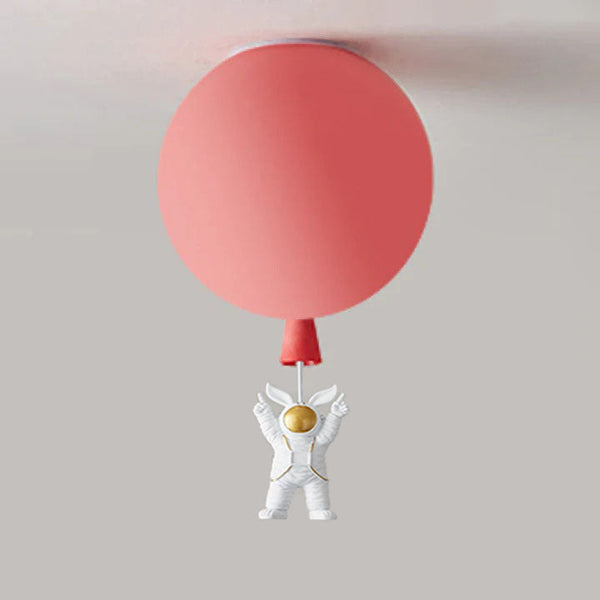 Mond - LED-Deckenleuchte Mond & Astronaut aus Acryl