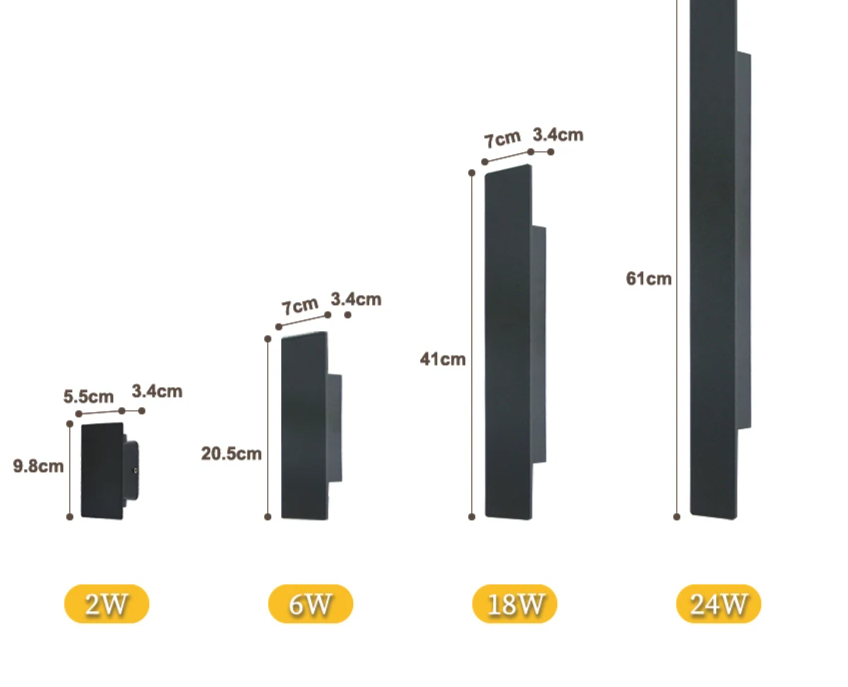 Mureto - LED-Wandleuchte IP65