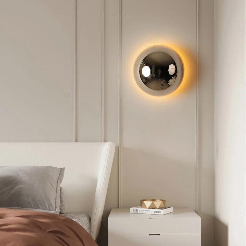 Lateralis - Bauhaus Runde Wandleuchte LED Up & Down