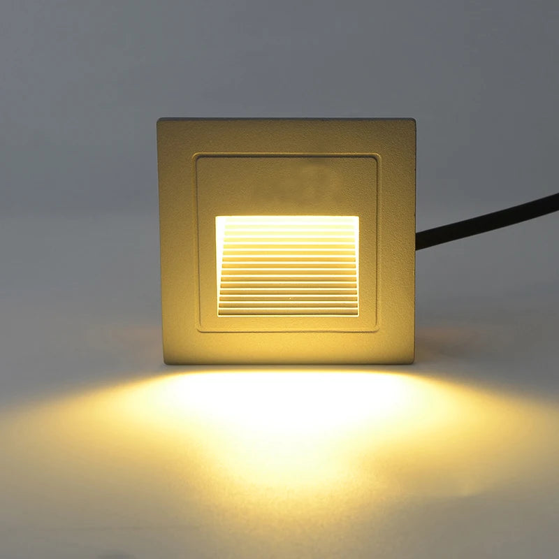 Jardo - 3-W-LED-Einbauleuchte für Treppenhäuser, Schutzart