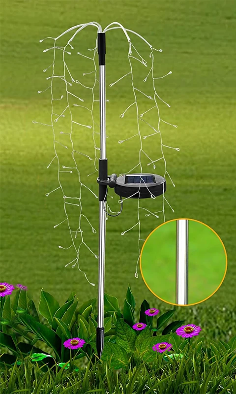 Sonnig - Solarbetriebene LED-Gartenleuchten in