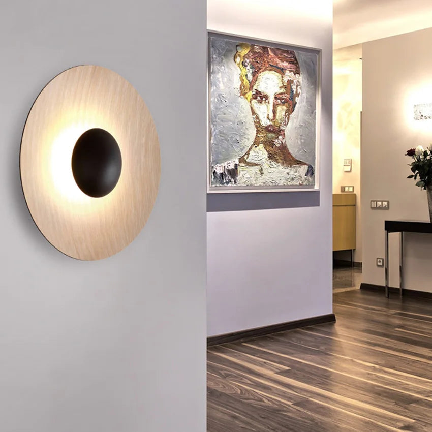 Lumera - Runde LED-Wandleuchte im skandinavischen Design