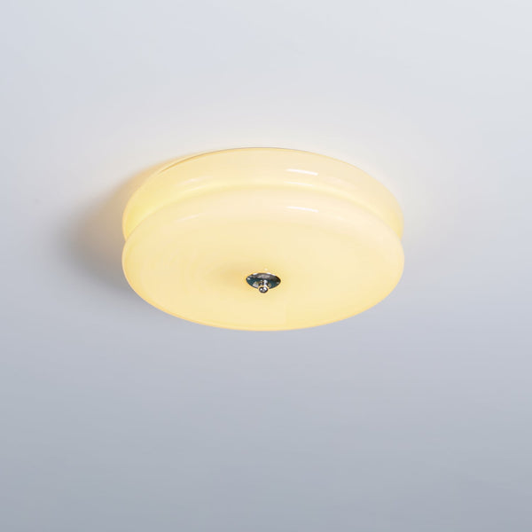 Rondea - Vintage-Deckenleuchte im Art-déco-Stil aus Metall