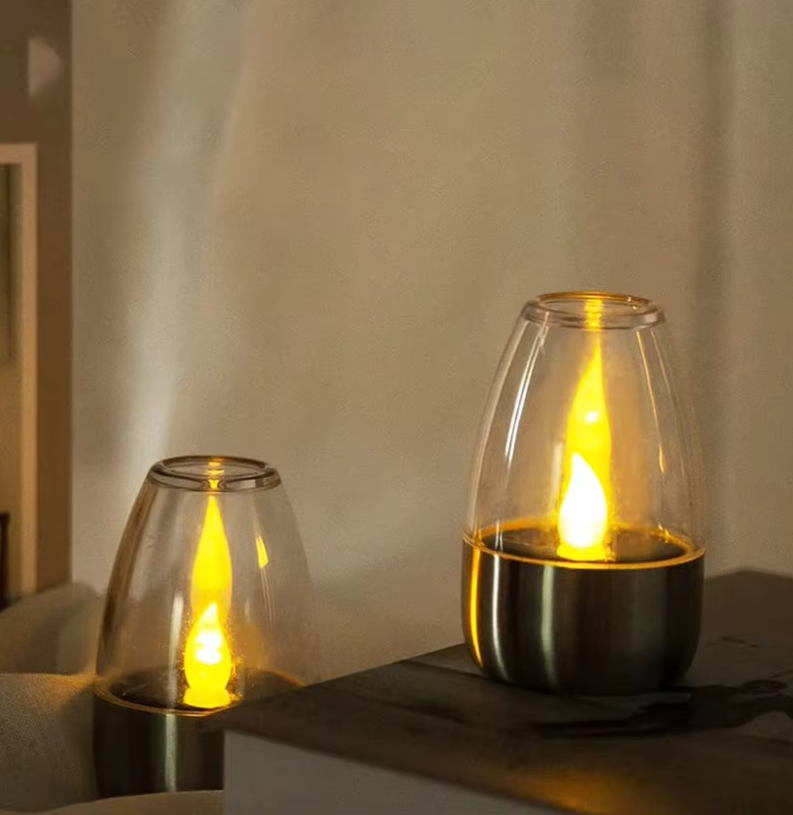 Raya - Solarbetriebene LED-Kerze für den Außenbereich,