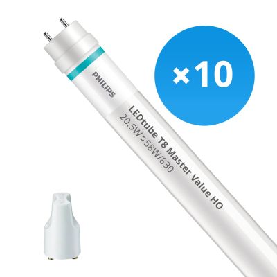 Edisona - Vorteilspack 10x Philips LED-Röhre T8 MASTER Value