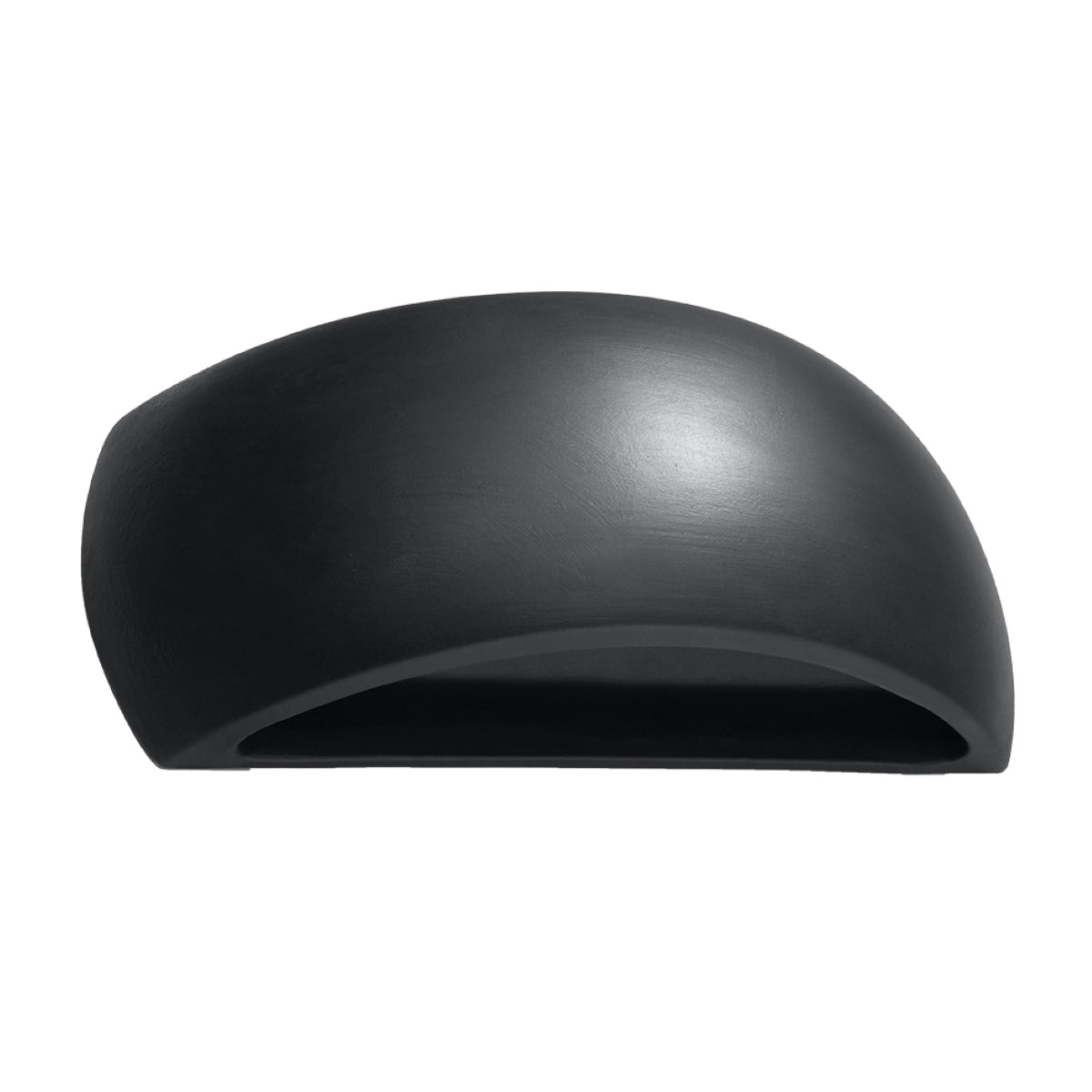 PONTIUS - Keramik-Wandleuchte PONTIUS Schwarz 32 cm