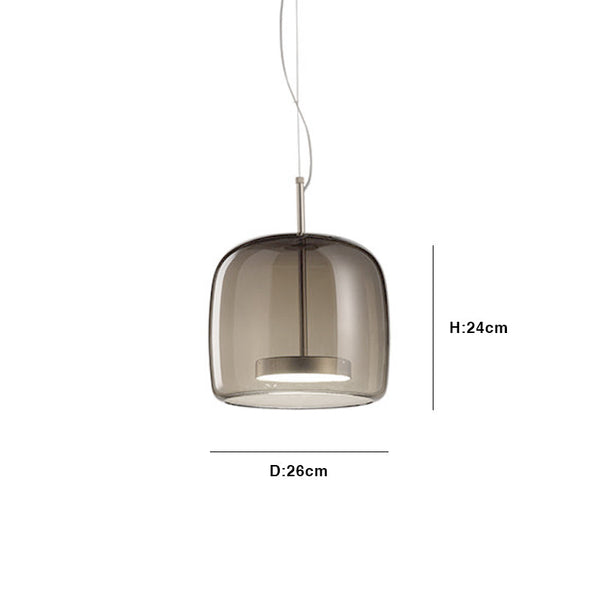 Celira - Glas Pendelleuchte Ø28/38 cm