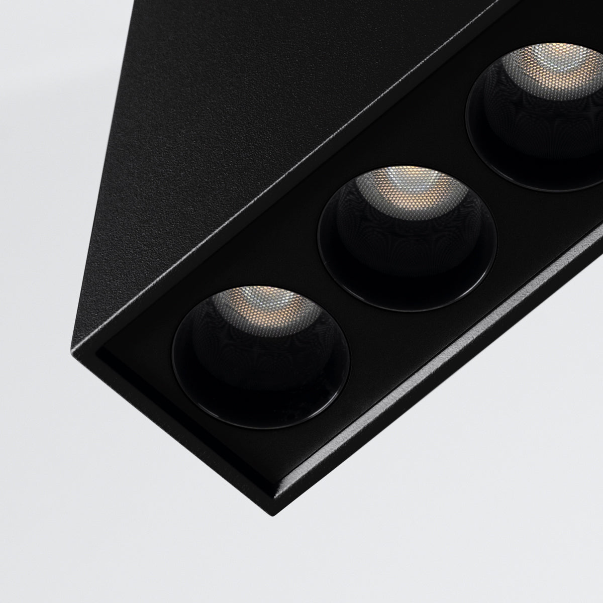 Aurela - LED-Deckenleuchte, schwarz, 1168 lm