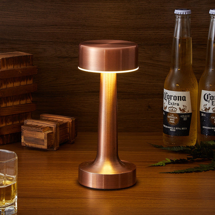Quelix - Kabellose LED Tischlampe Dimmbar