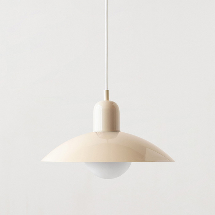 Macaron - Bauhaus Pendelleuchte, Metall & Glas