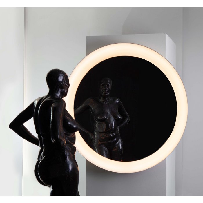 Flanca - LED-Kristallspiegel mit Ø110 cm Beleuchtung