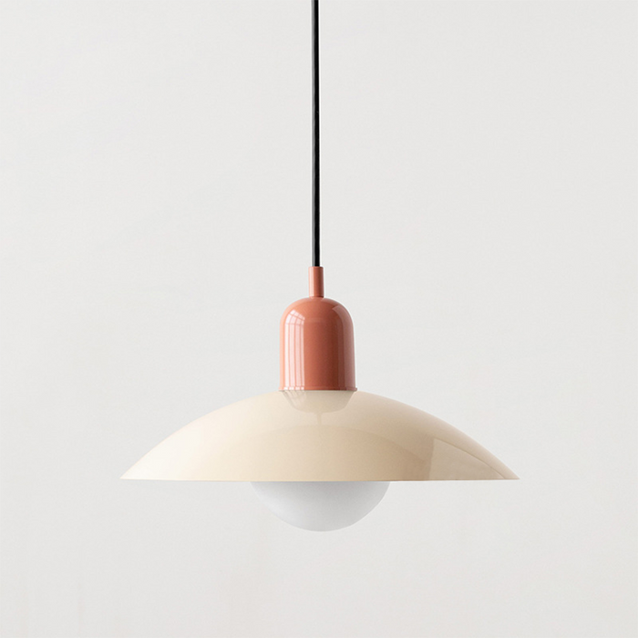Macaron - Bauhaus Pendelleuchte, Metall & Glas
