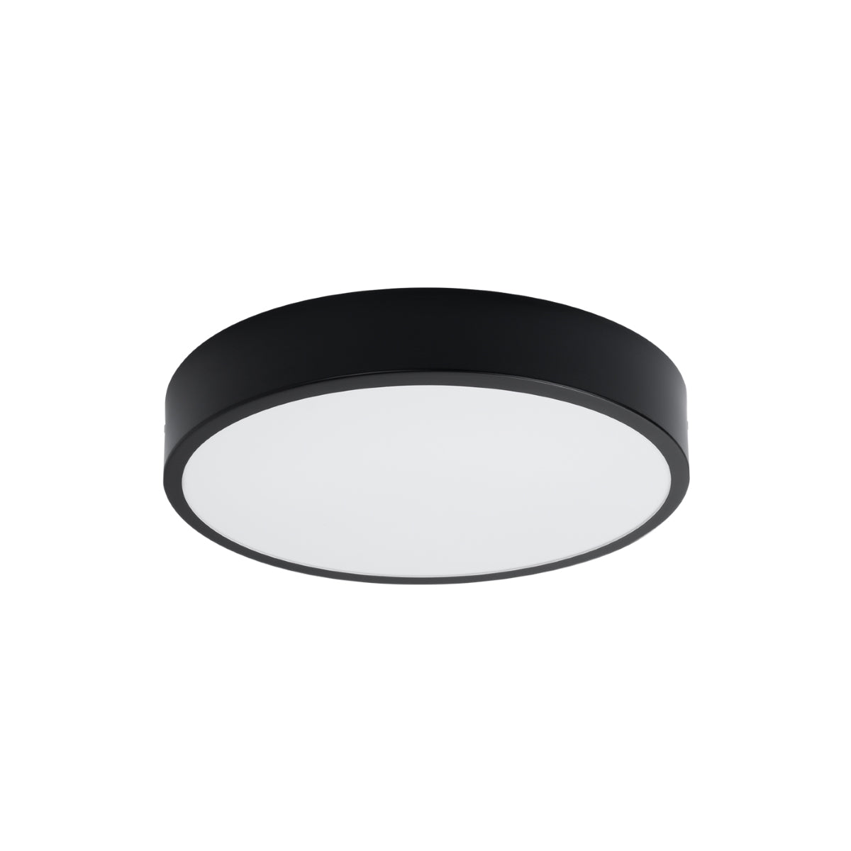ONYX - Deckenleuchte Ø40 cm, schwarze LED 3000K