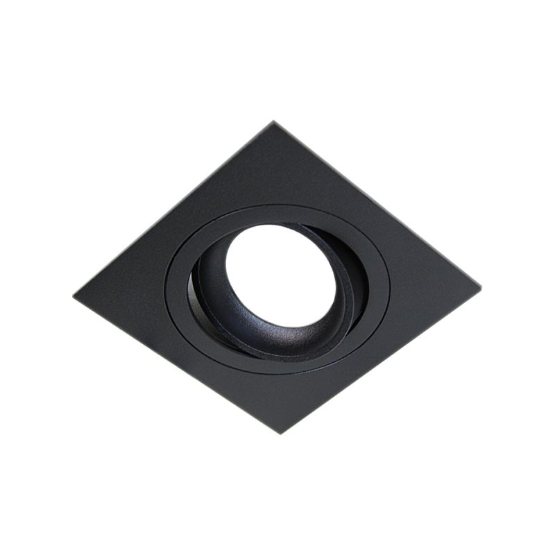 Einbaustrahler - schwenkbar, schwarz