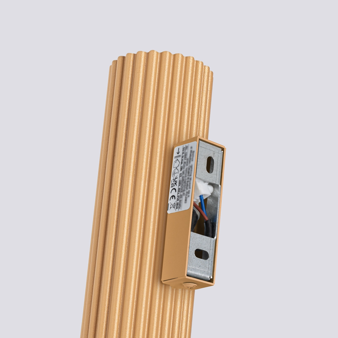 Carbon - 30 Gold Wandleuchte aus Aluminium