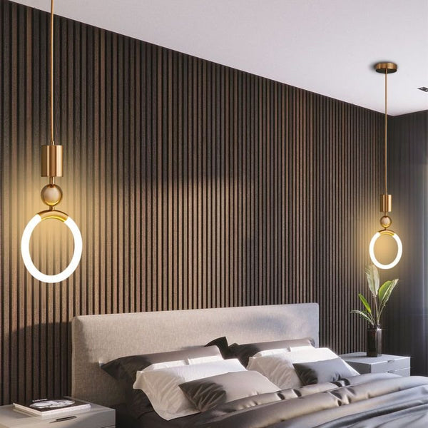 Nordische - LED-Pendelleuchte aus Metall
