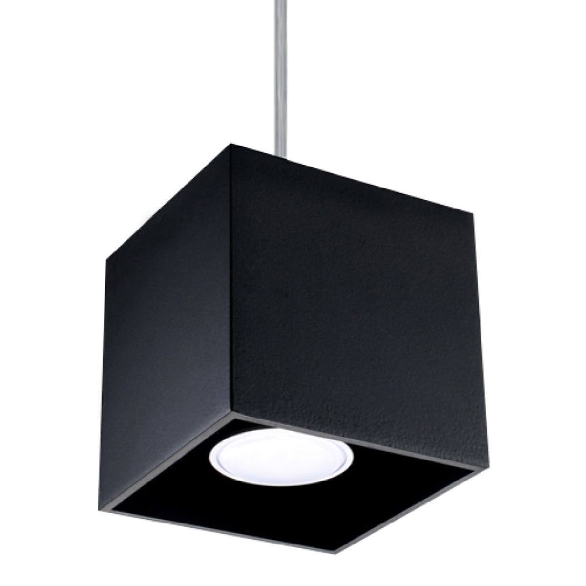 Lumio - Quad 1 Pendelleuchte aus schwarzem Aluminium