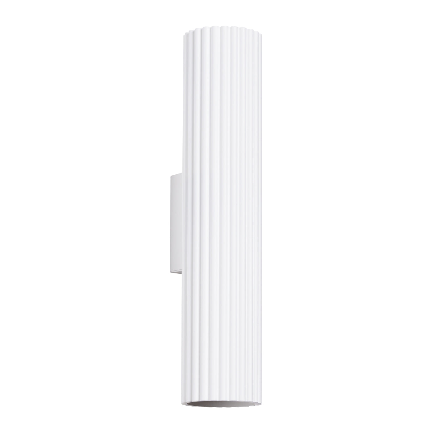 Carbon - Wandleuchte Carbon 30 aus weißem Aluminium
