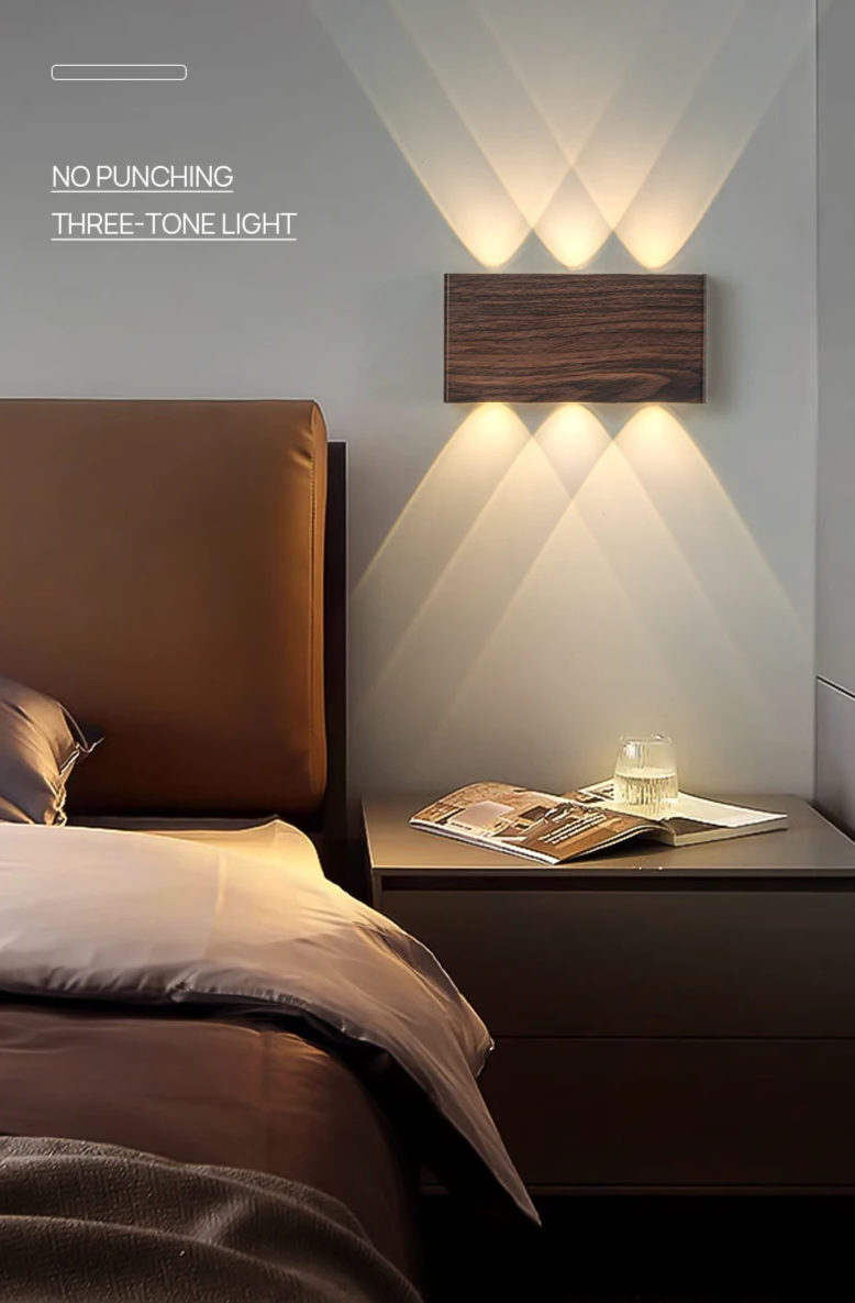 Lumera - Kabellose LED-Wandleuchte mit 4000-mAh-Akku und