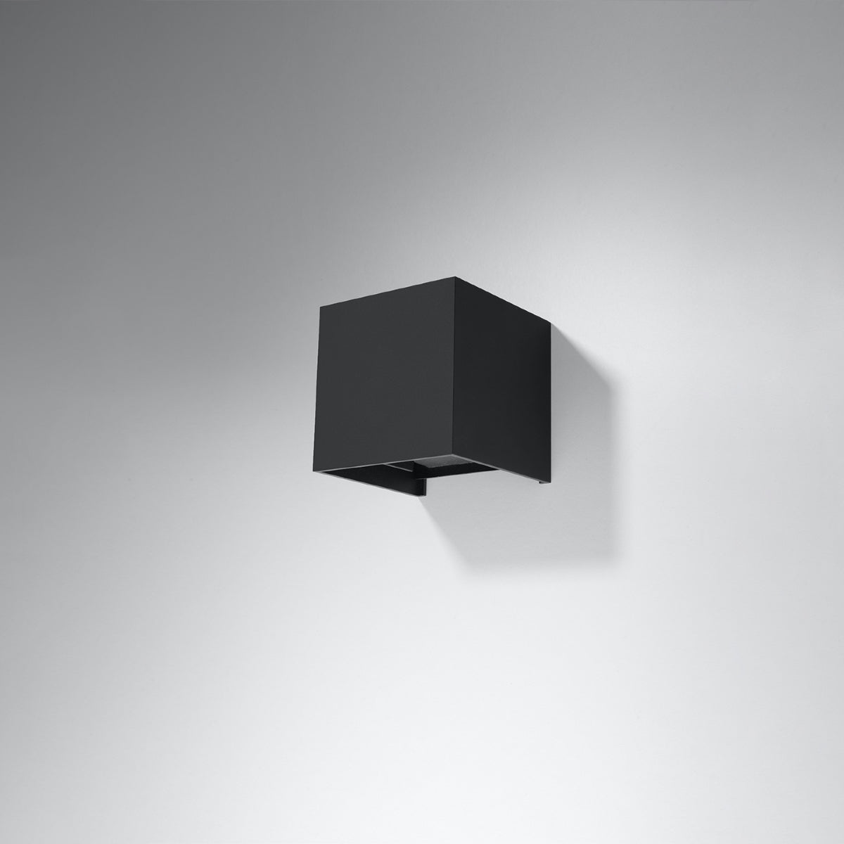 LUCA - LED-Wandleuchte, schwarz, IP54