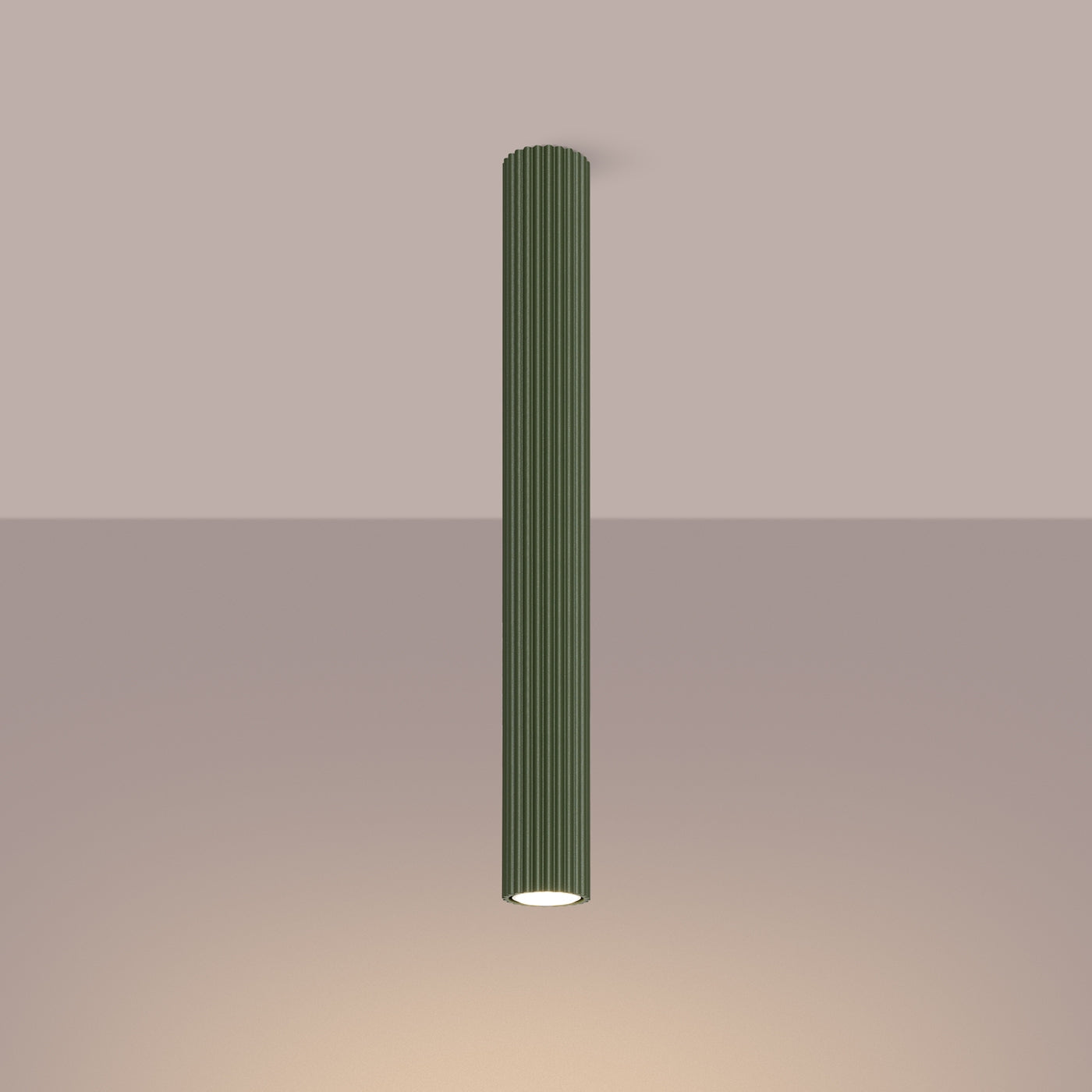 Olivgrüne - Deckenleuchte GU10 60 cm