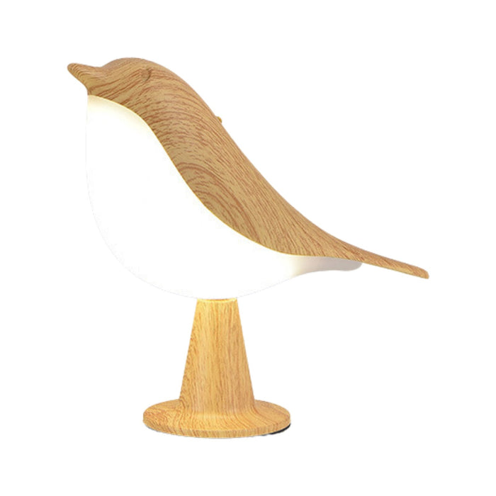 Vogel - Stehlampe mit Stoffschirm