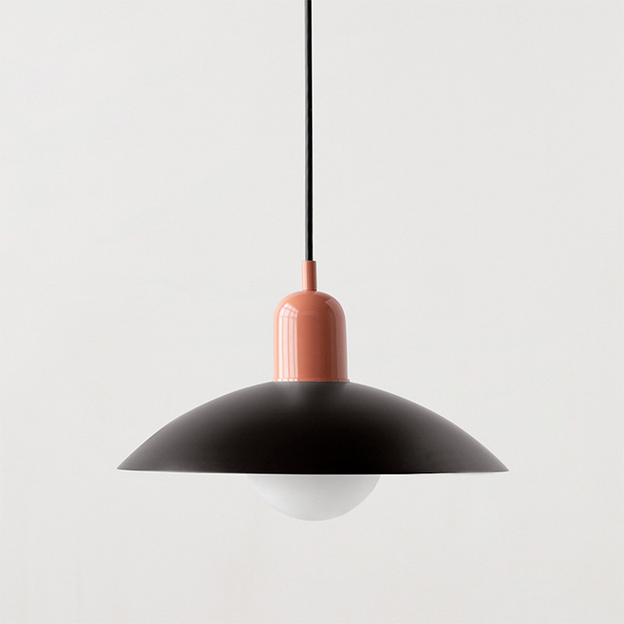 Macaron - Bauhaus Pendelleuchte, Metall & Glas