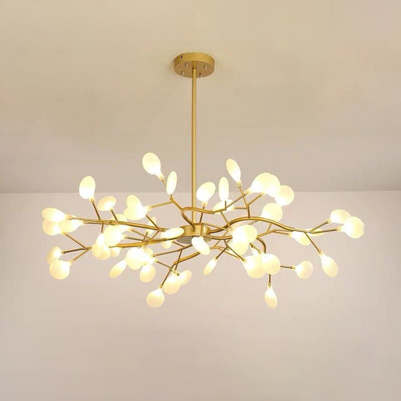 Verzweigter - LED Glühwürmchen Kronleuchter aus Acryl