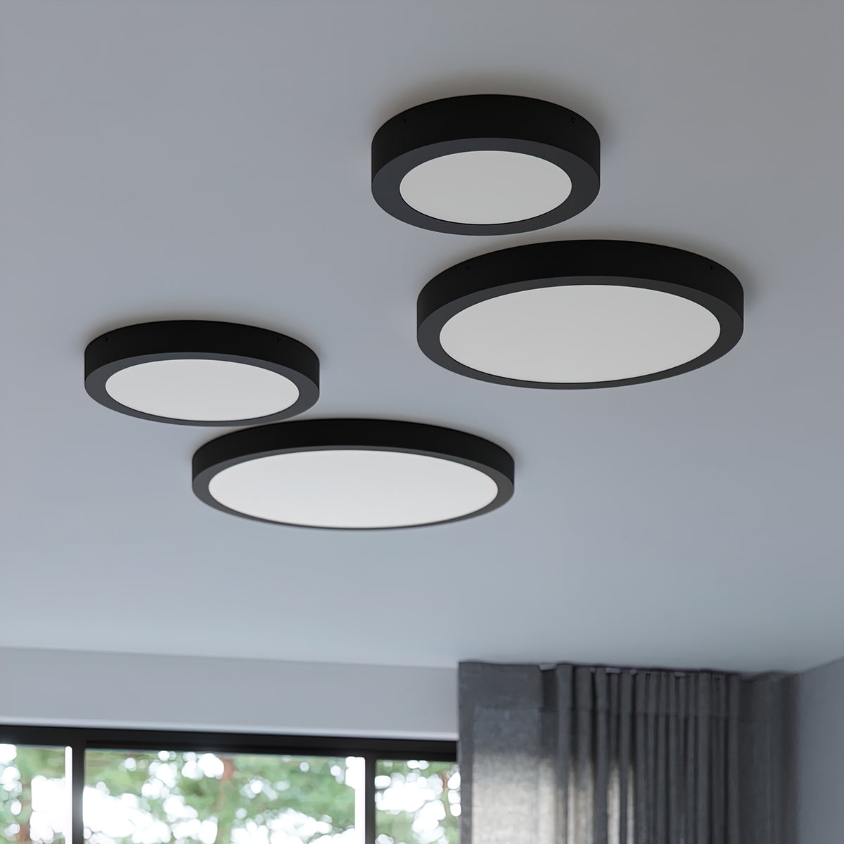Stella - LED-Deckenleuchte, weiß