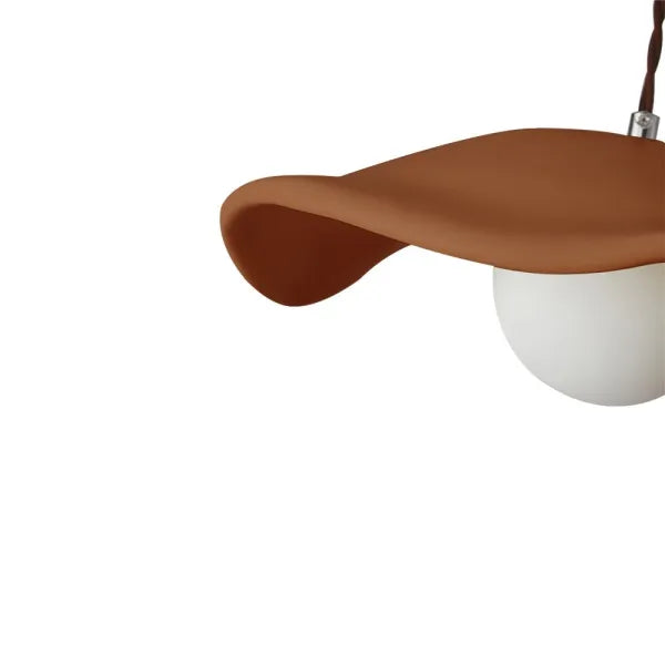 Wabi - Sabi Pendelleuchte für Esszimmer, Lotusblatt-Design,