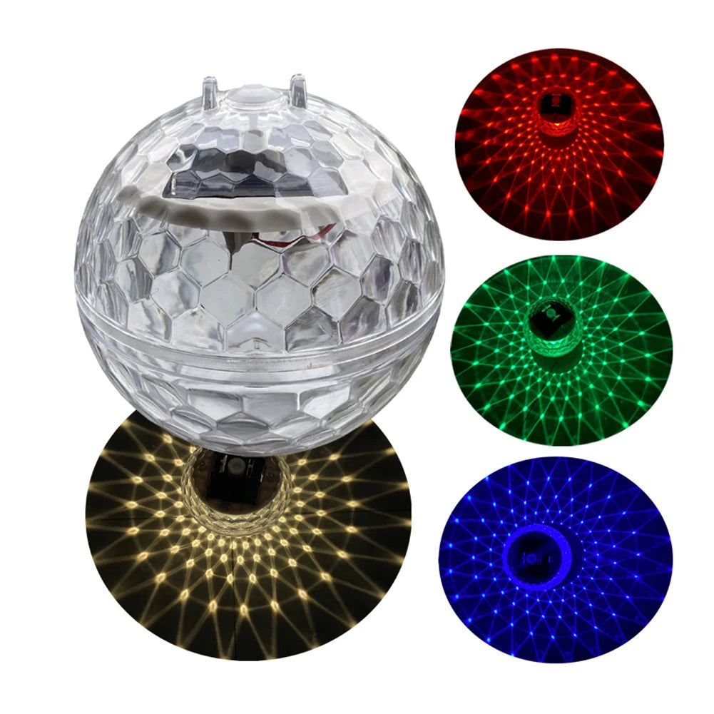 Schwimmende - Solar-Poolleuchten IP65 mit RGB-Farbwechsel
