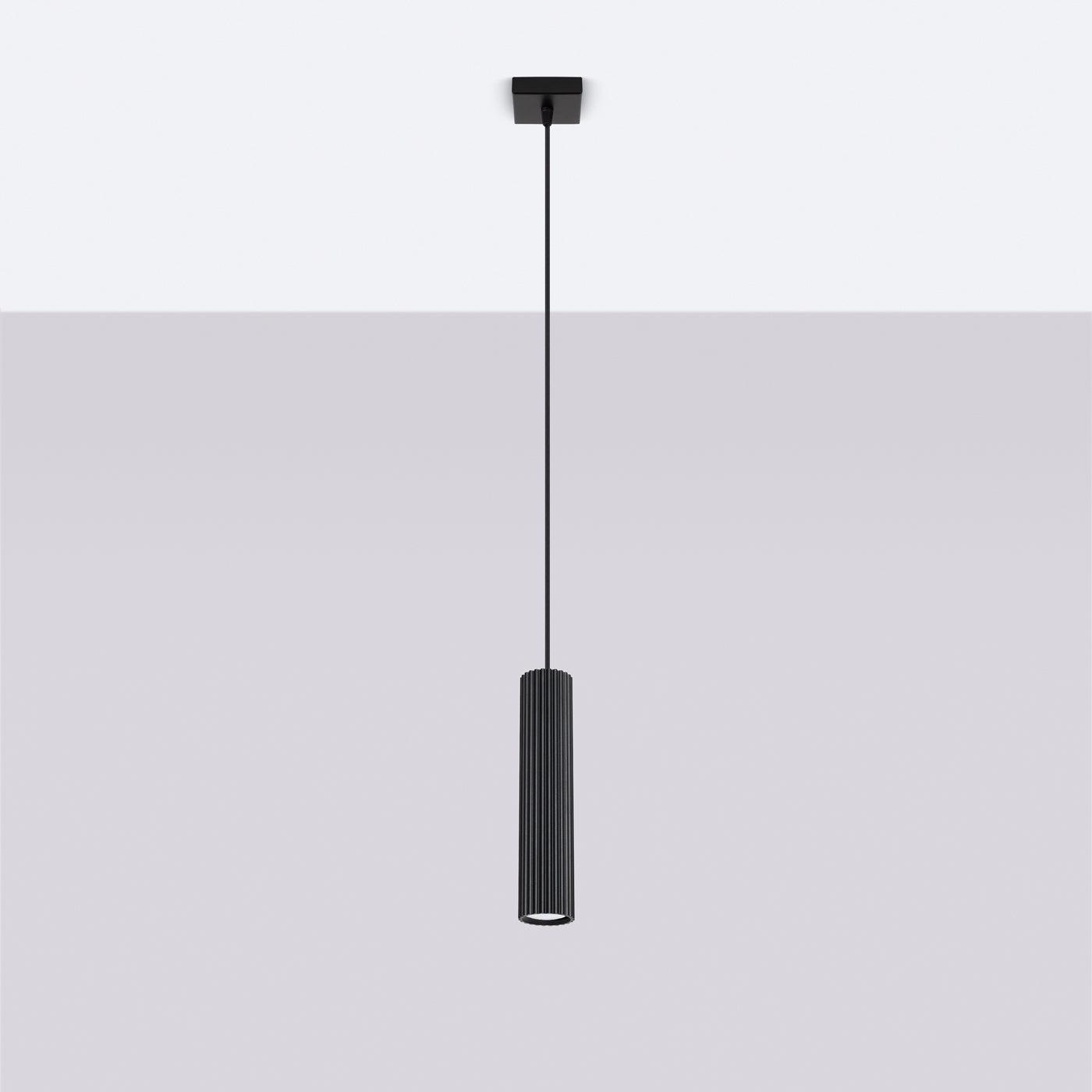 Vortex - Schwarze Pendelleuchte (GU10) aus Aluminium