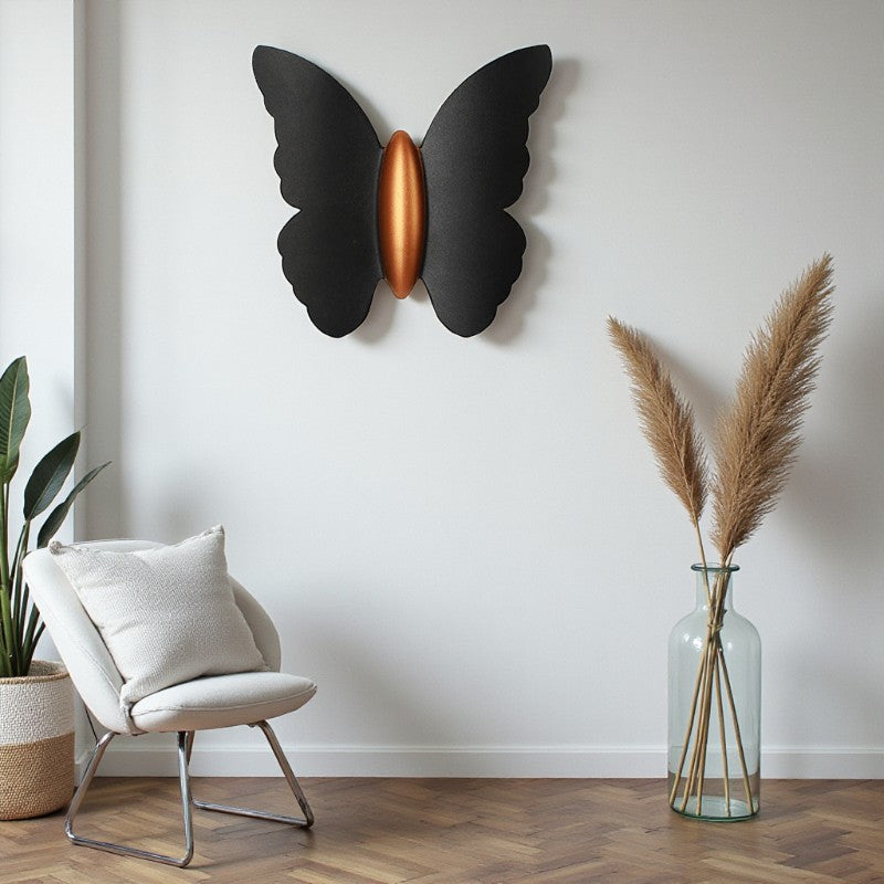 Schmetterlingsförmige LED-Wandleuchte für Beleuchtung und Wohnaccessoires