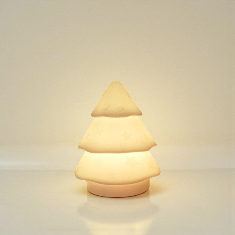 Silica-Weihnachtsbaum LED-Nachtlampe Festliche Dekorationsbeleuchtung
