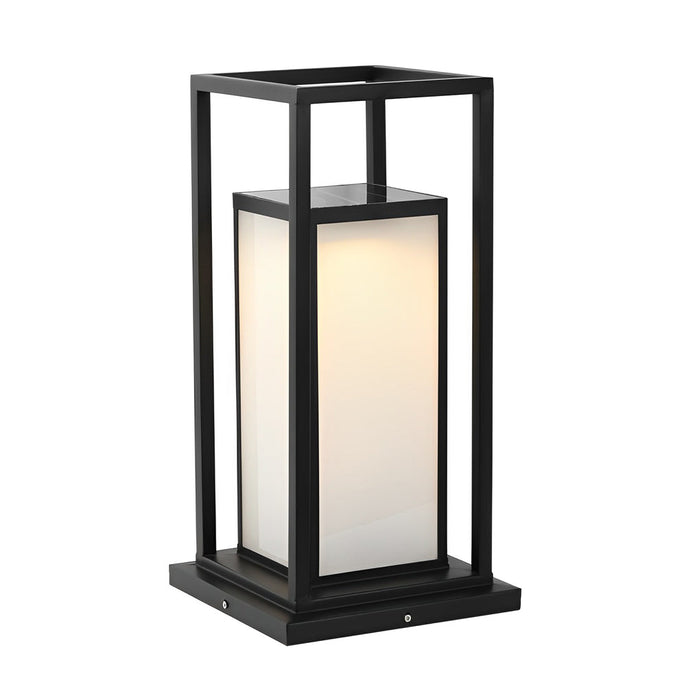 Solena - Solarbetriebene Mastleuchte IP65 aus Edelstahl und