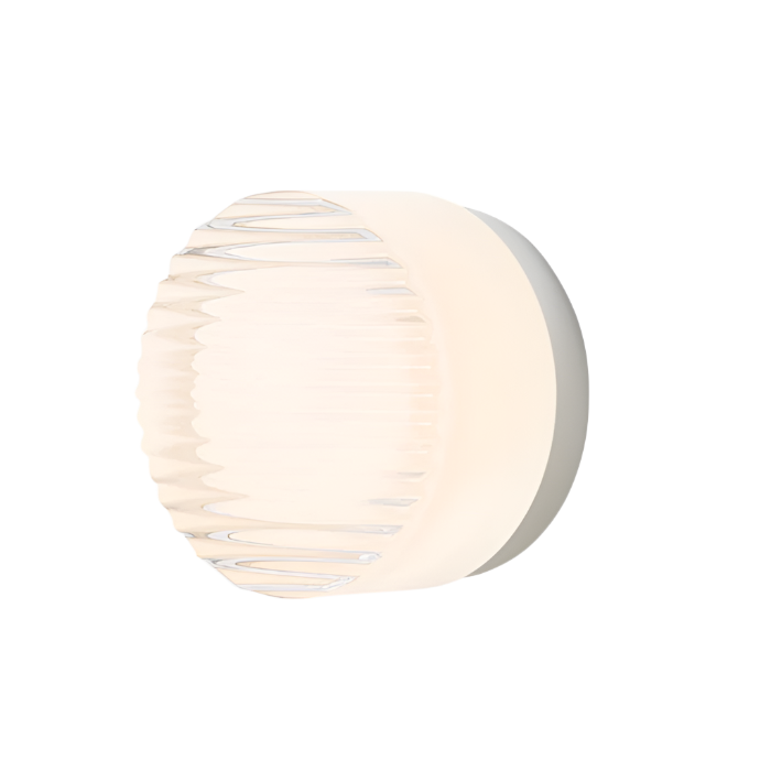 Flanca - Moderne runde LED-Wandleuchte für den Innen- und
