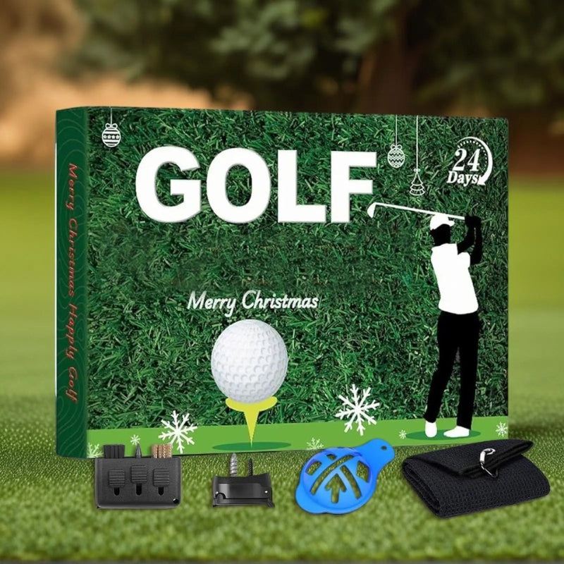 GreenPutt - Golf-Adventskalender mit 24 Fächern