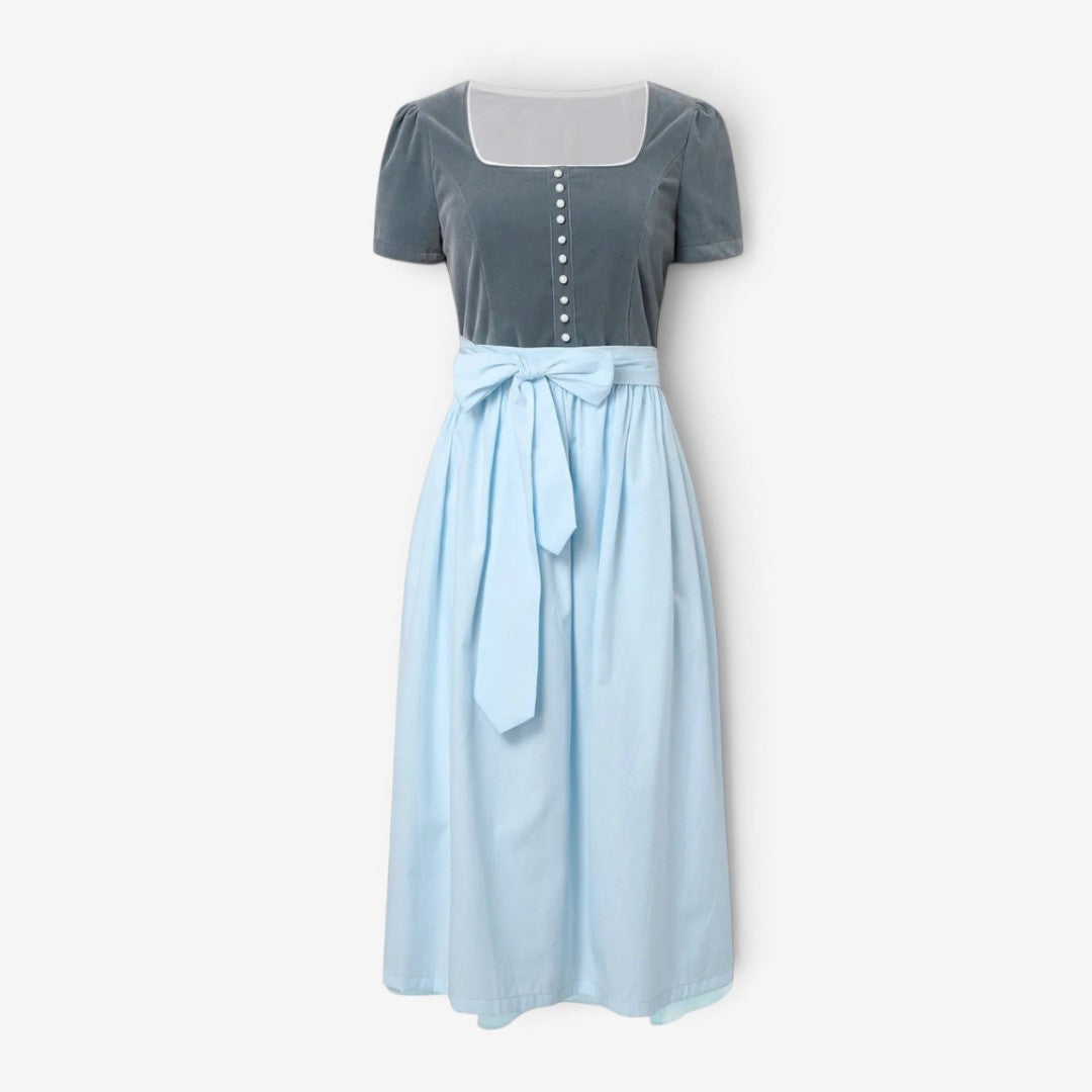 Damen-Dirndl mit knielangem Rock